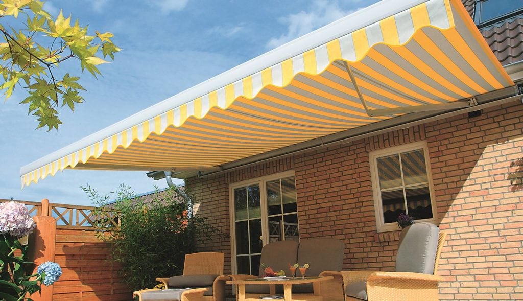 folding arm awning Gold Coast